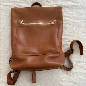 Portland Leather Laptop Backpack